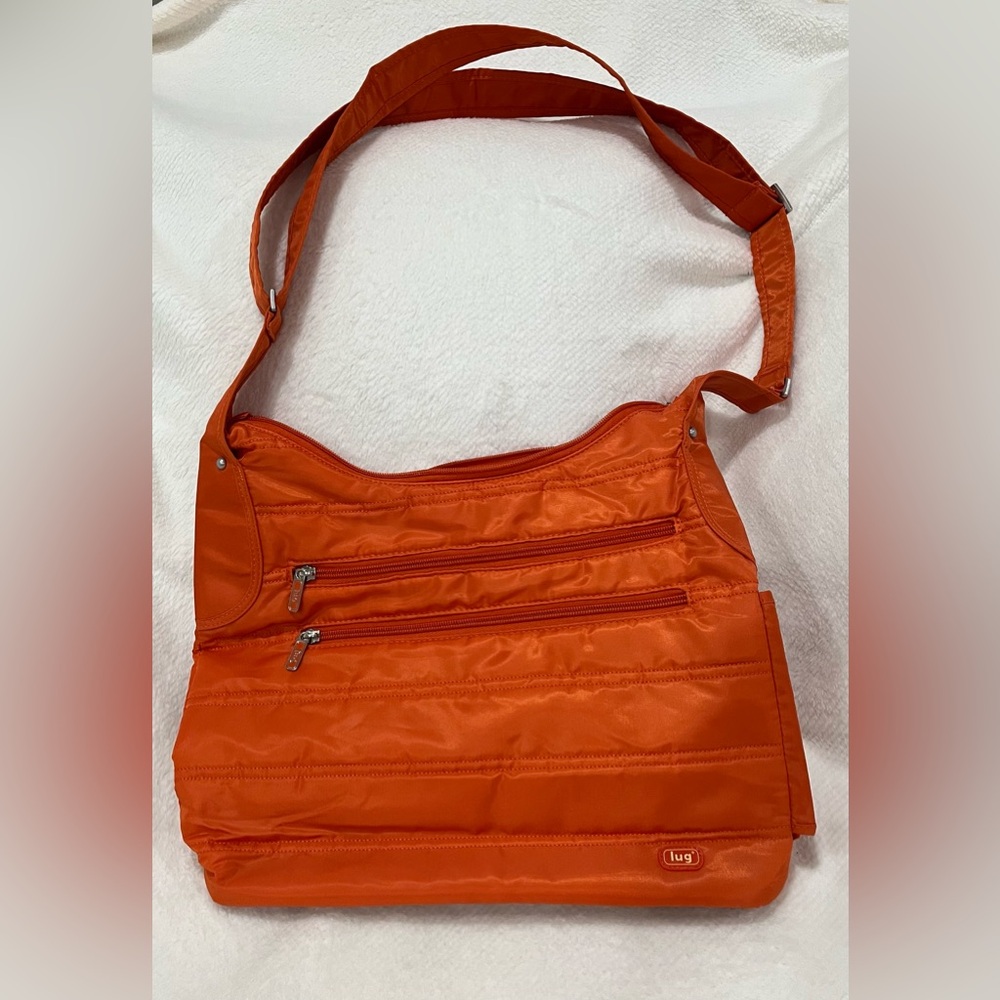 Lug Vibrant Orange Shoulder Bag